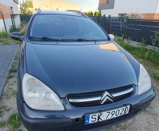 Citroen C5 cena 6000 przebieg: 254281, rok produkcji 2003 z Mysłowice małe 121